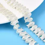 Transparent Spray Painted Glass Beads Strands