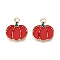 Thanksgiving Day Theme Alloy Enamel Pendants