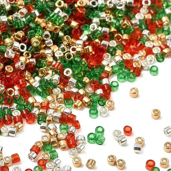 4 Colors 11/0 Christmas MIYUKI Delica Seed Beads