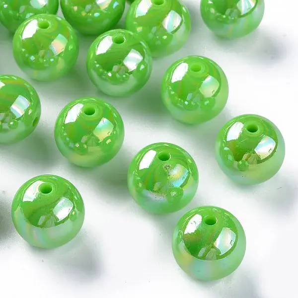Opaque Acrylic Beads