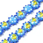 Handmade Bumpy Lampwork Beads Strands