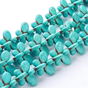 Synthetic Howlite Beads Strands