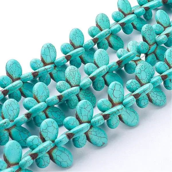 Synthetic Howlite Beads Strands