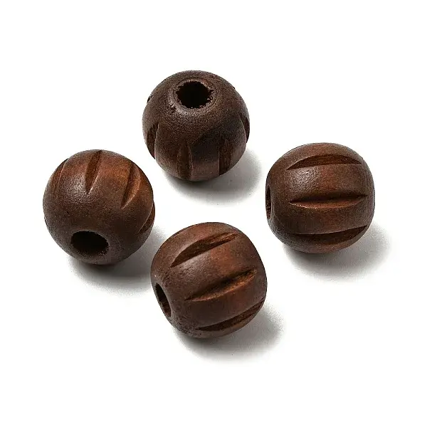 Wood European Beads
