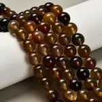Dyed Natural Agate Beads Strands