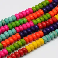 Synthetic Turquoise Beads Strands