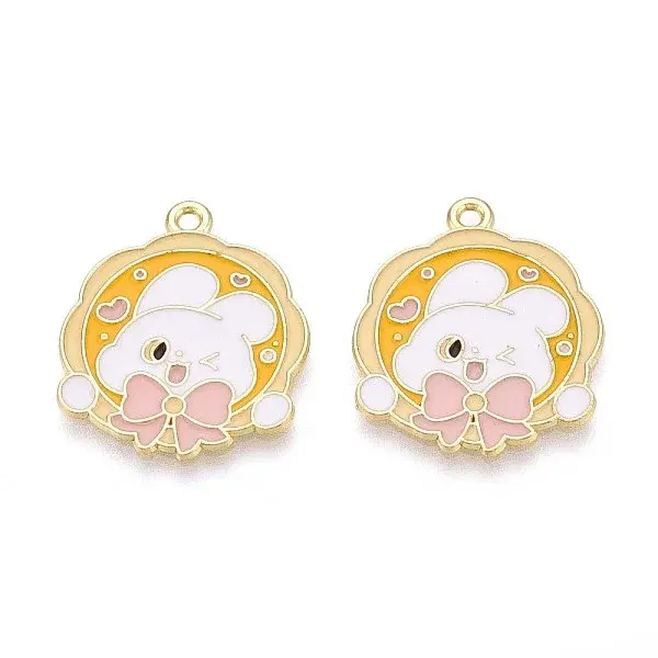 Alloy Enamel Pendants