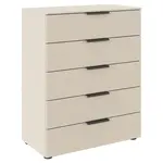 Rauch Möbel KOMODA, šampaňská, 80/100/42 cm