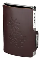 Kožená mini peňaženka Mondraghi Silhouette Edelweiss Brown