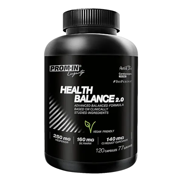 PROM-IN Health balance longevity 2-0 120 kapslí