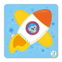Dodo Puzzle Raketa 5 dílků