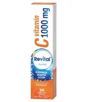 REVITAL Vitamin C 1000 mg pomeranč 20 šumivých tablet, poškozený obal