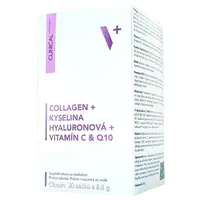 Clinical Collagen + kyselina Hyaluronová + vitamin C a koenzym Q10 30x8.8g