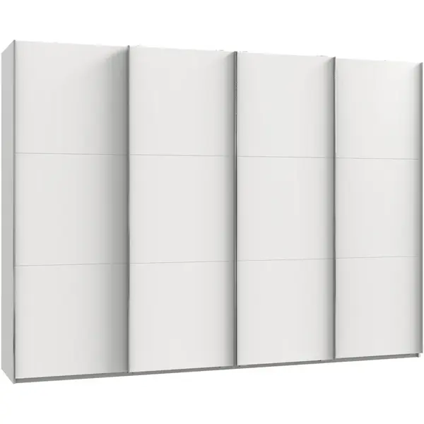 MID.YOU SKŘÍŇ S POSOUVACÍMI DVEŘMI, bílá, 300/216/65 cm