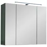 MID.YOU ZRCADLOVÁ SKŘÍŇKA, zelená, černá, 80/70/23 cm