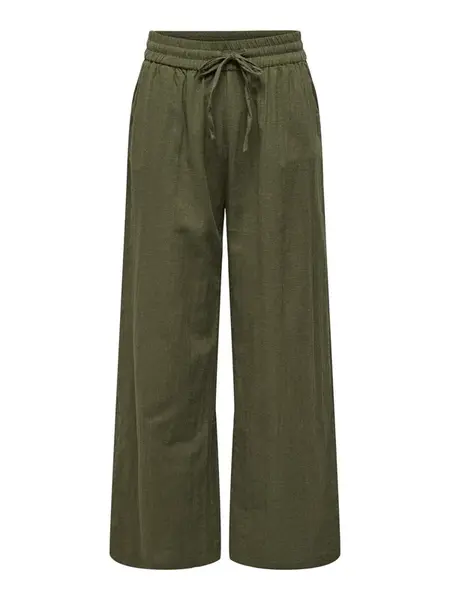 ONLY Nohavice 'ONLTIZANA'  olivová