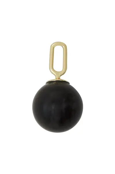 Pozlacený stříbrný přívěsek Design Letters