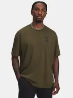 Pánské triko Under Armour UA Pjt Rck SS Q4 ST-GRN