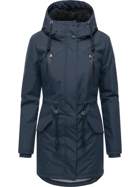 Ragwear Zimná parka 'Elsien'  námornícka modrá