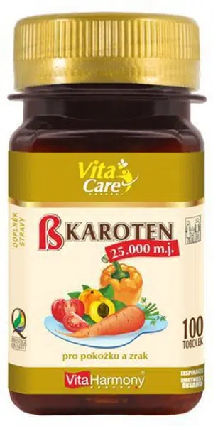 VITAHARMONY Beta karoten 25.000 mj 100 tobolek