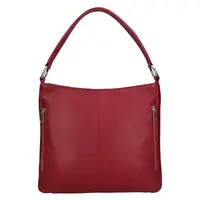 Kožená dámská kabelka přes rameno SendiDesign Alice - vínová