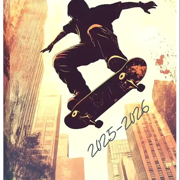 Školní diář 2025-2026 STUDENT Skate