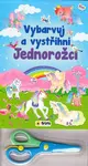 Vybarvuj a vystřihni Jednorožci