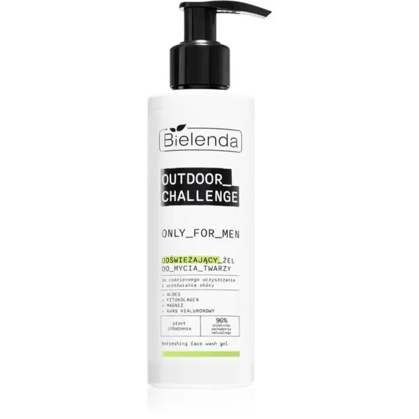 Bielenda Only For Men Outdoor Challenge osvěžující gel na obličej pro muže 190 ml