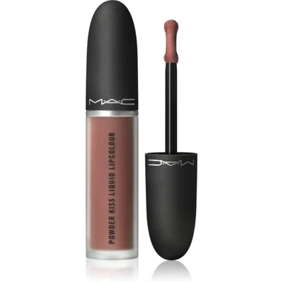 MAC Cosmetics Powder Kiss Liquid Lipcolour matná tekutá rtěnka odstín Taken 5 ml
