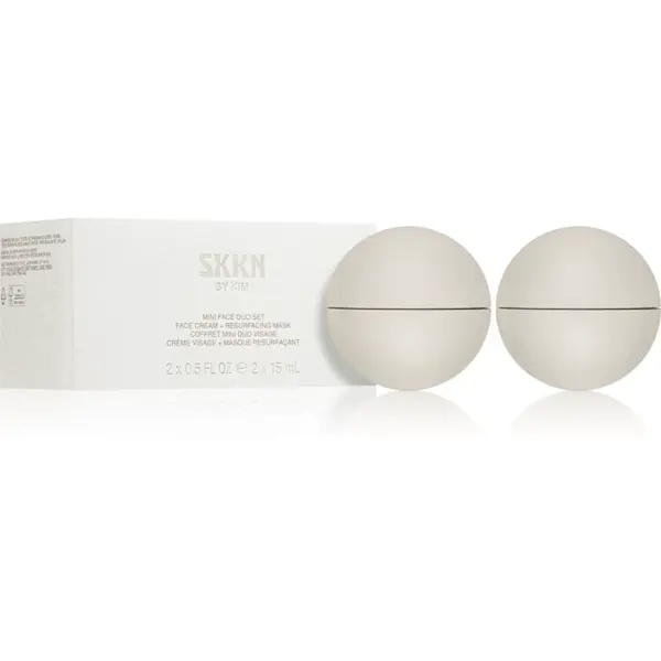 SKKN by Kim Skincare Face Duo Set sada krému a pleťové masky pro ženy