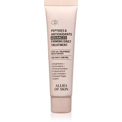 Allies of Skin Peptides & Antioxidants Advanced intenzivně zpevňující denní a noční krém pro hydrataci a vypnutí pokožky 12 ml