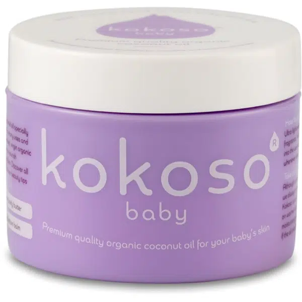 Kokoso Baby Kids bio kokosový olej pro citlivou pokožku pro děti od narození 70 g
