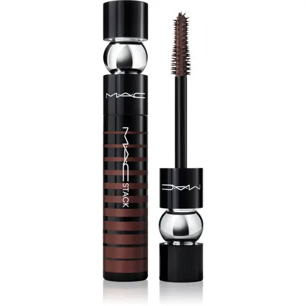MAC Cosmetics MACStack Mascara Superstack Mega Brush objemová a prodlužující řasenka odstín Chestnut 12 ml