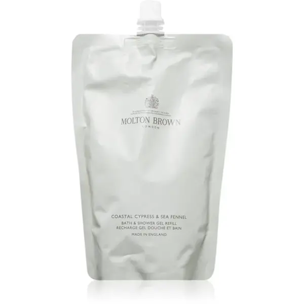 Molton Brown Coastal Cypress & Sea Fennel osvěžující sprchový gel pro muže 400 ml