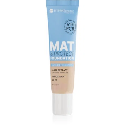 Bell Hypoallergenic Mat & Protect dlouhotrvající matující make-up SPF 25 odstín 03 Almond 30 g
