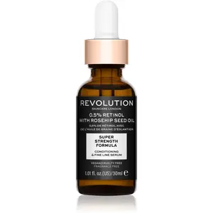 Revolution Skincare Retinol 0.5% With Rosehip Seed Oil protivráskové a hydratační sérum 30 ml