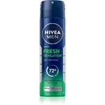 NIVEA MEN Fresh Sensation antiperspirant ve spreji 72h pro muže 150 ml