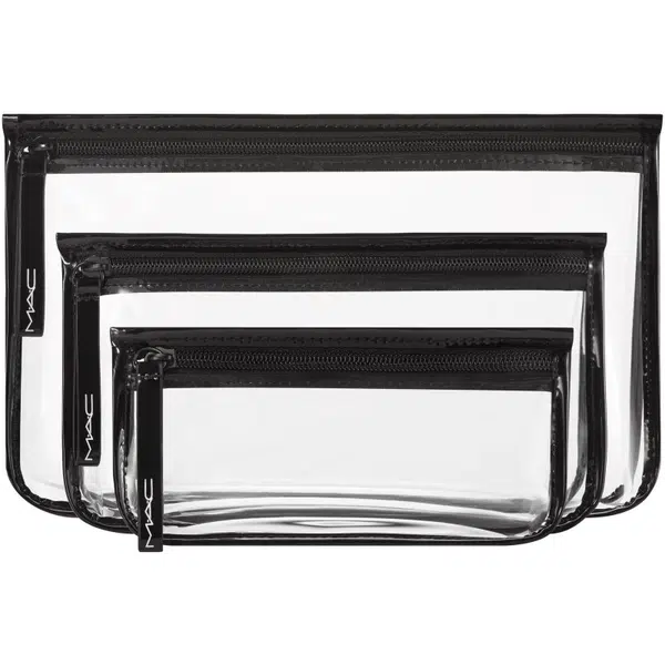 MAC Cosmetics Cosmetic Bag Trio sada kosmetických tašek 1 ks