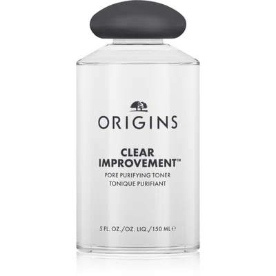Origins Clear Improvement® Pore Purifying Toner čisticí tonikum proti lesknutí pleti a rozšířeným pórům 150 ml