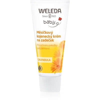 Weleda Baby měsíčkový kojenecký krém na zadeček pro ochranu pokožky pro děti Calendula 30 ml
