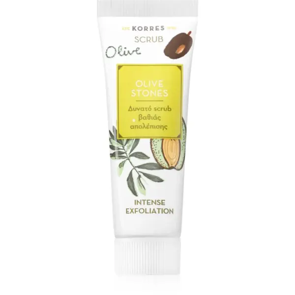 Korres Olive Stones hloubkově čisticí peeling 18 ml
