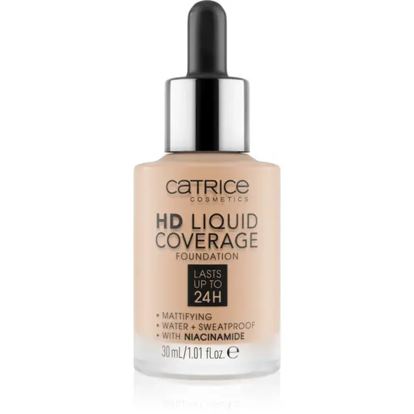 Catrice HD Liquid Coverage make-up odstín 030 Sand Beige 30 ml