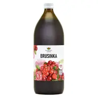 EKOMEDICA Brusinka 100% šťáva 1000 ml