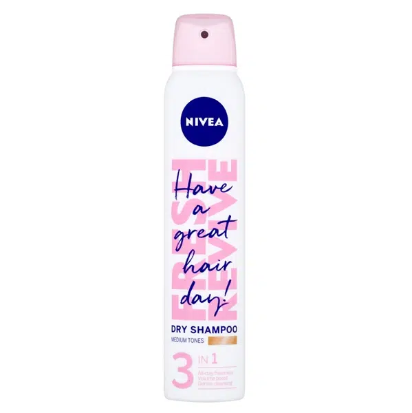 NIVEA Fresh Revive Suchý šampon pro světlejší tón vlasů 200 ml
