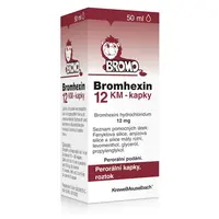 BROMHEXIN 12 Kapky, roztok 50 ml