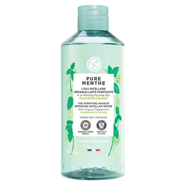 YVES ROCHER Pure Menthe Čistící micelární voda 400 ml