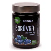 NONAGE Borůvkový ovocný džem premium BIO 200 g
