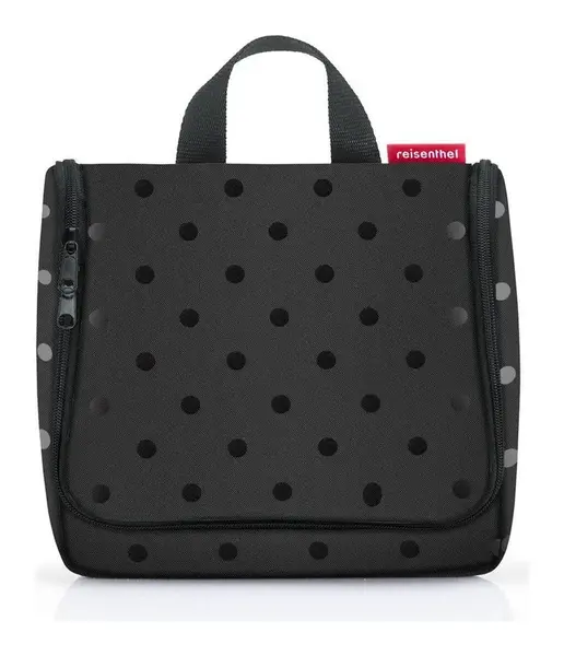 Toaletní taška Reisenthel Toiletbag Glossy dots black