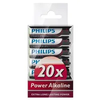 PHILIPS LR03P20T/10 mikrotužkové baterie 20 kusů
