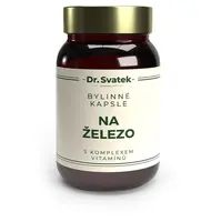 DR.SVATEK Bylinné kapsle na železo s komplexem vitamínů 90 kusů